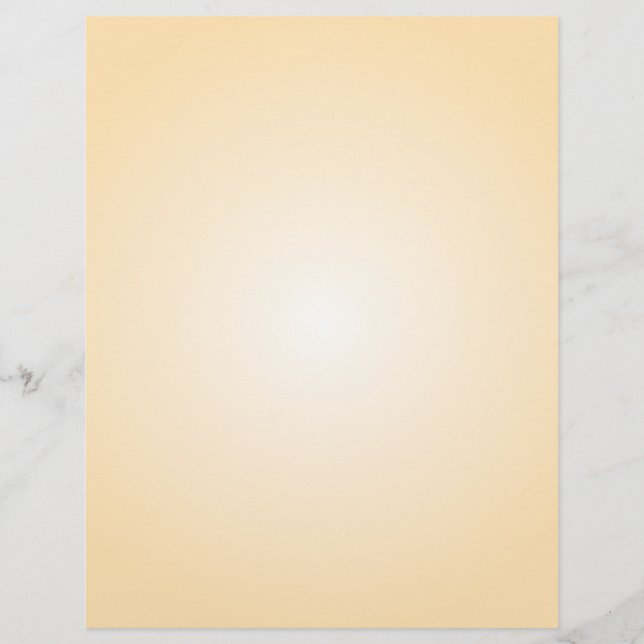 Flyer Template: Radial Gradient: Yellow (Front)