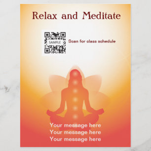 Flyer Template Yoga