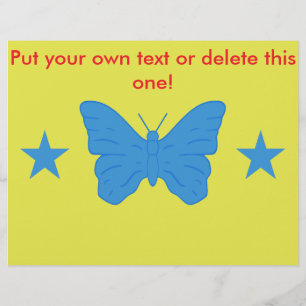 Flyer with Flag of Bady Bassitt, Brazil