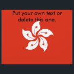 Flyer with Flag of Hong Kong<br><div class="desc">Advertise your events or services with our flyer featuring the flag of Hong Kong! This flyer is not just a means of communication; it’s a vibrant representation of Hong Kong’s cultural pride and identity. The design prominently displays the iconic Hong Kong flag, making it a unique and eye-catching way to...</div>