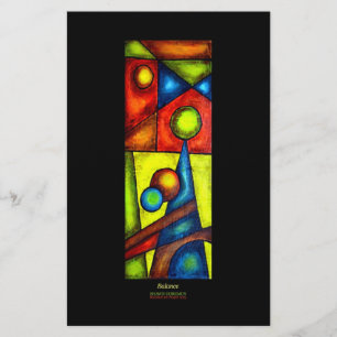Flyers, Balance, Acrylic Artwork Flyer