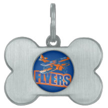 FLYERS Bone Pet Tag