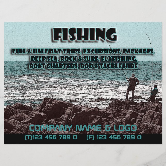 Flyers & leaflets template - customise (Front)