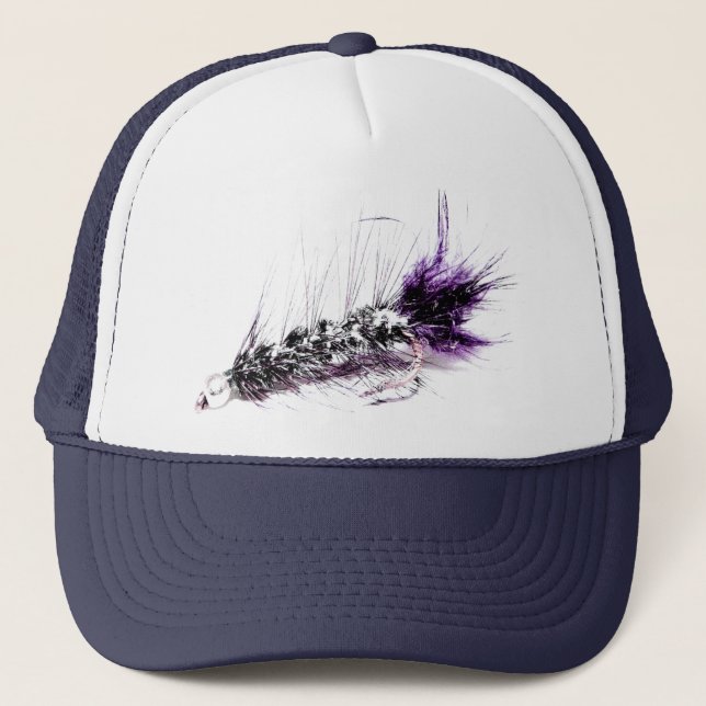 Flyfisherman's Fly Trucker Hat (Front)