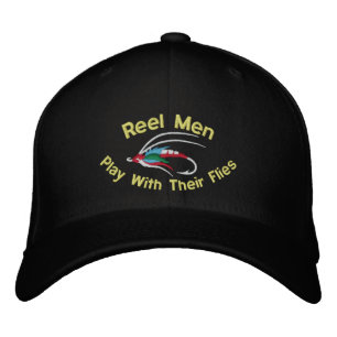 Flyfishing Embroidered Cap