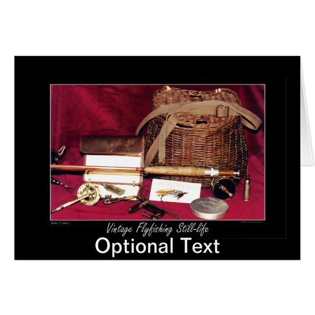 Flyfishing Still-life (Front Horizontal)