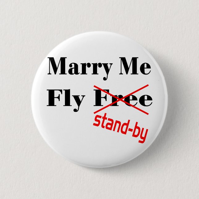 flyfree 6 cm round badge (Front)