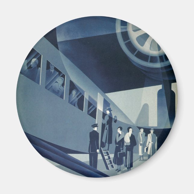 Flyg Med A-B Aerotransport Magnet (Front)