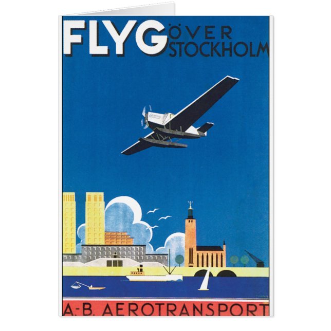 Flyg Over Stockholm (Front)