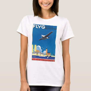 Flyg Over Stockholm T-Shirt
