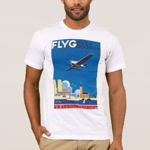 Flyg Over Stockholm T-Shirt