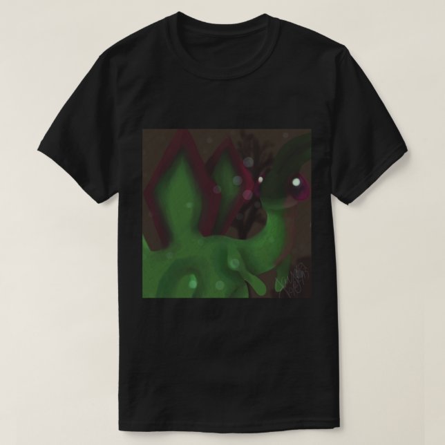 Flygon's First Winter (Print) .png T-Shirt (Design Front)