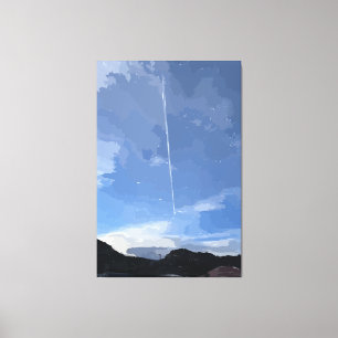 Flyin High Stretched Canvas Print