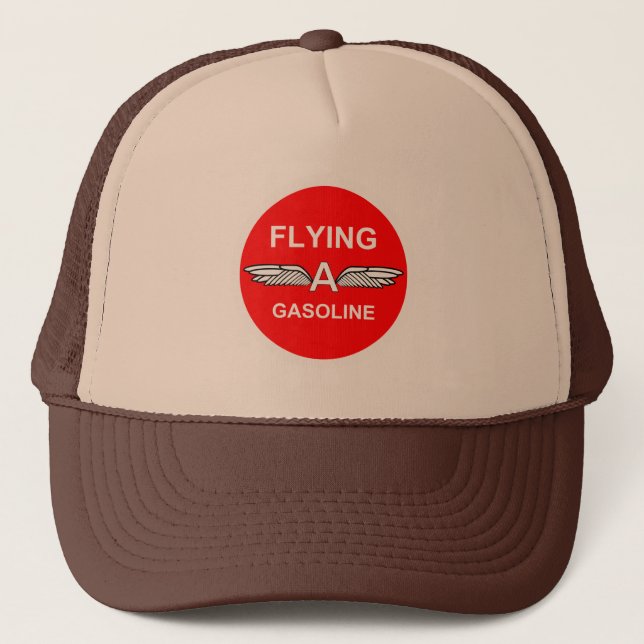 Flying A Gasoline Trucker Hat (Front)