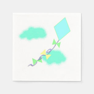 Flying a Kite Napkin