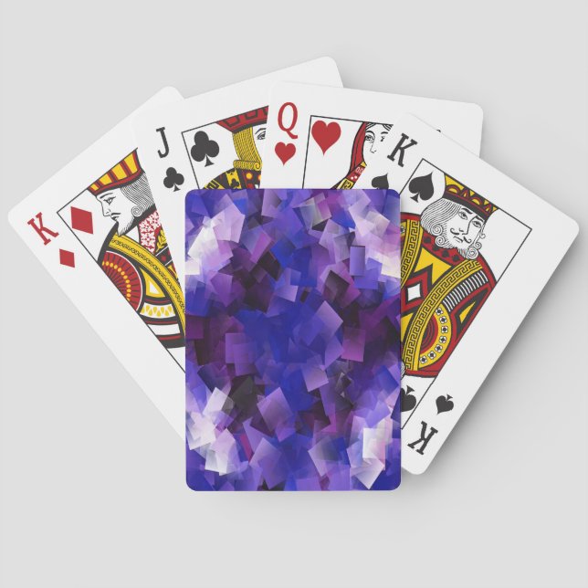 Flying about..... playing cards (Back)