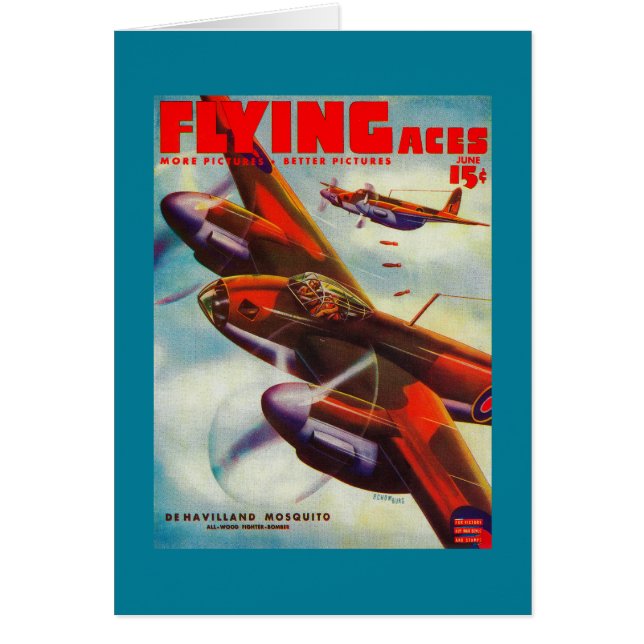 Flying Aces Magazine Cover 5 (Front)