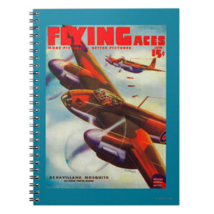 Flying Aces Magazine Cover 5 Notebook