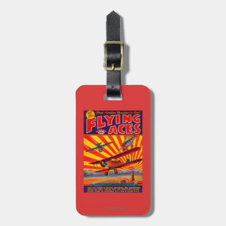 Flying Aces Magazine Cover Luggage Tag