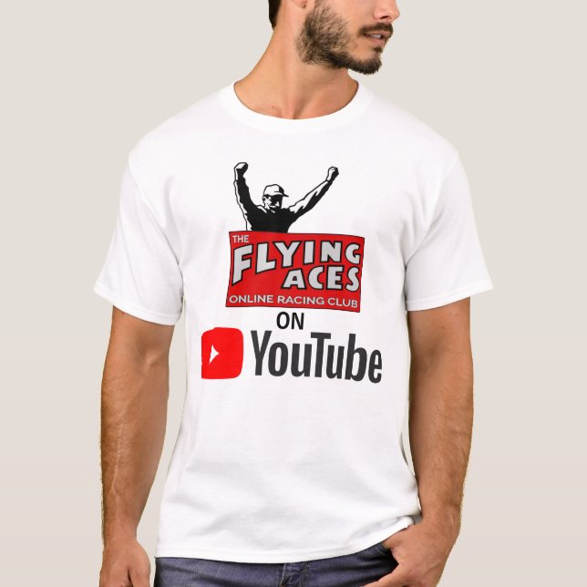 Flying Aces on Youtube T Shirt (Front)