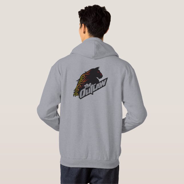 Flying Aces The Outlaw On Back Sweatshirt (Back Full)