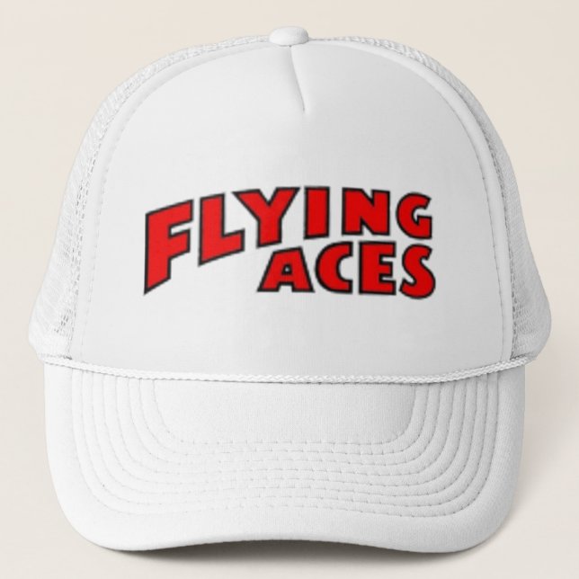 Flying Aces White Hat (Front)
