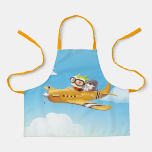 Flying Adventure with Dog Apron