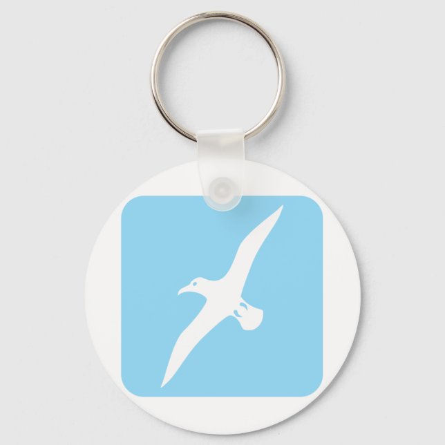 Flying Albatross Key Ring (Front)