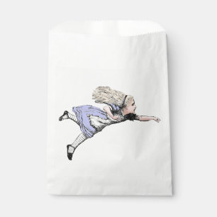 Flying Alice Wonderland Adventure Vintage Tenniel Favour Bags