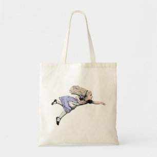Flying Alice Wonderland Adventure Vintage Tenniel Tote Bag