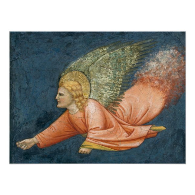 Flying angel (Giotto follower) CC0525 Poster (Front)