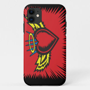Flying Angel Heart Tattoo iPhone 11 Case