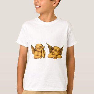 Flying Angel Pigs with wings Fantasy Animals Art T-Shirt