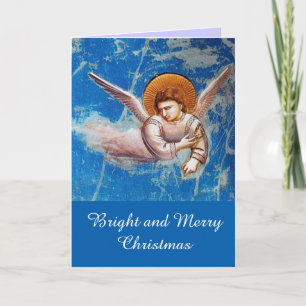 FLYING ANGELS / FLIGHT INTO EGYPT ,JOACHIM'S DREAM HOLIDAY CARD