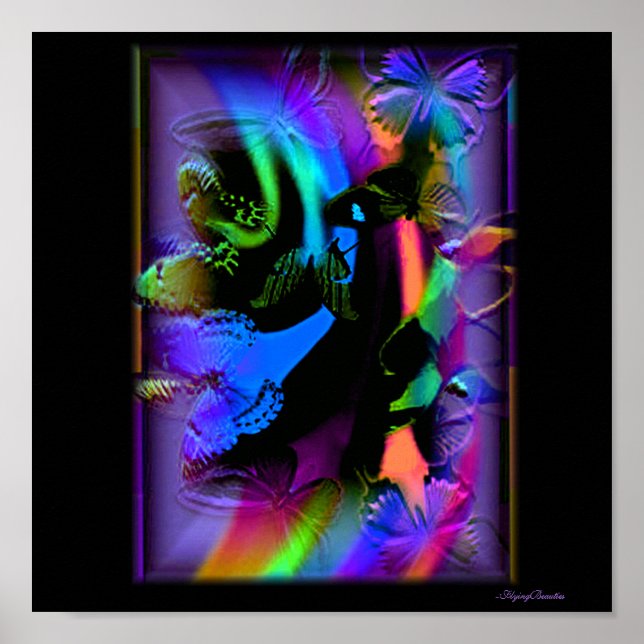 Flying away by FlyingBeauties Poster (Front)