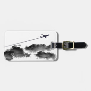 Flying Away/Jet Aeroplane/Personalised Pilot Luggage Tag