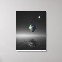 Flying Balloon Selective Minimalist Photography 
