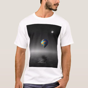 Flying Balloon Selective Minimalist Photography  T-Shirt