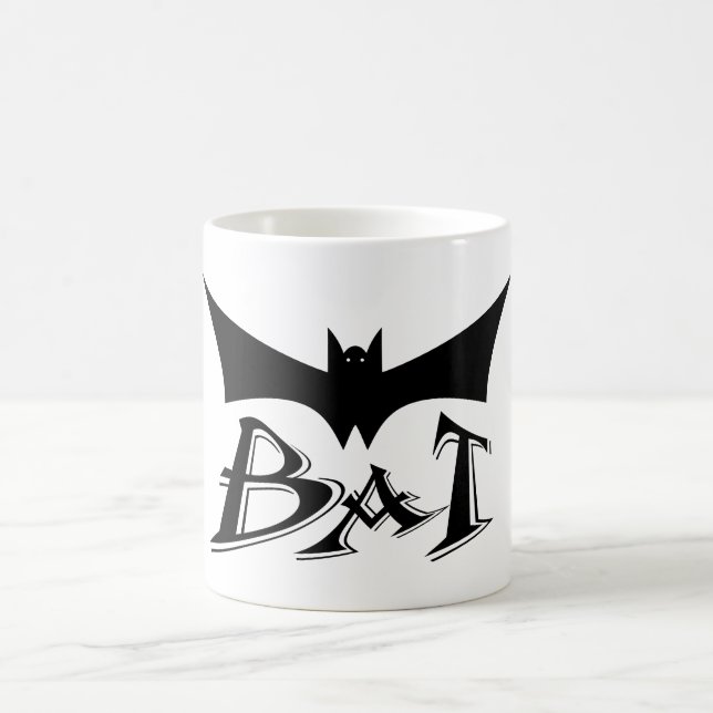 Flying bat coffee mug (Center)