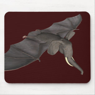 Flying Batphant Mouse Mat