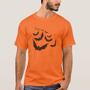Flying Bats Halloween Shirt