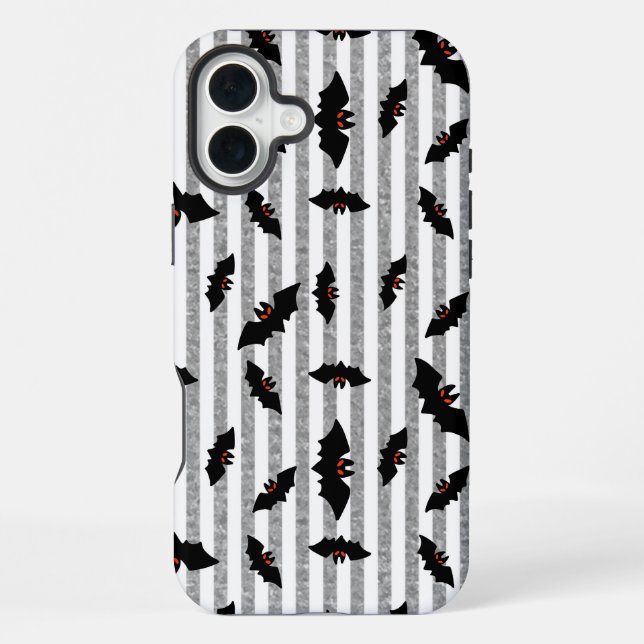 Flying bats iPhone case (Back)