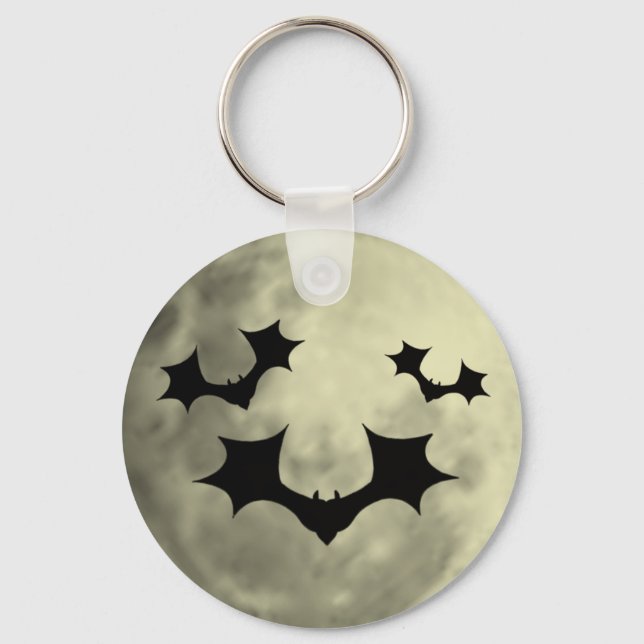 Flying Bats Key Chain (Front)