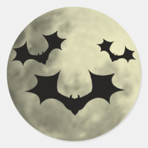 Flying Bats Stickers