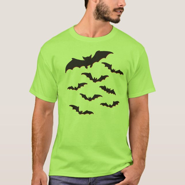 Flying bats T-Shirt (Front)