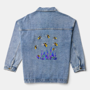 Flying Bees Denim Jacket