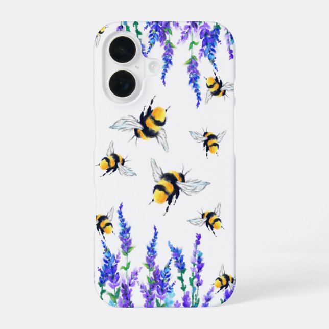 Flying Bees iPhone Case (Back)