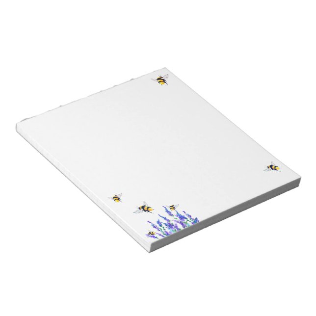 Flying Bees Notepad (Angled)
