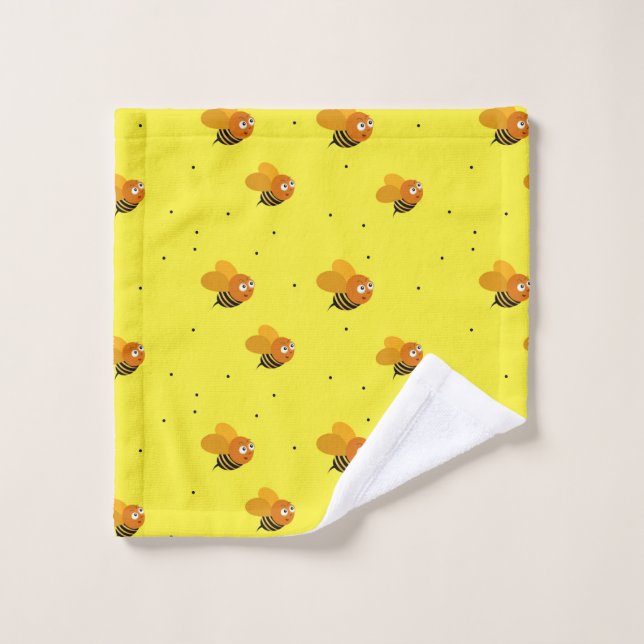 Flying bees wash cloth (Wash Cloth)