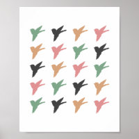 Flying Bird Art White Ver